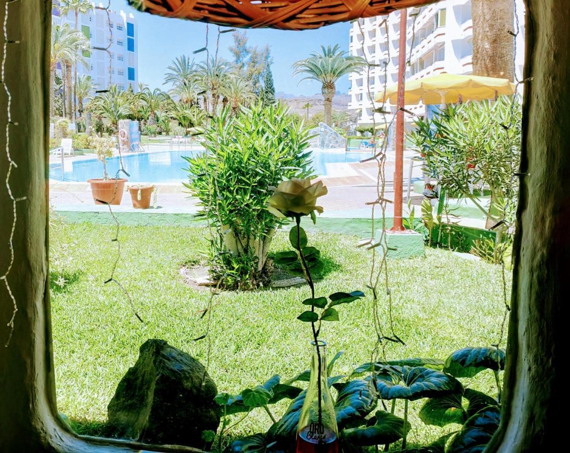 Playa Del Ingles -2 Balcons- Agaete Park Apartment San Bartolomé Ngoại thất bức ảnh